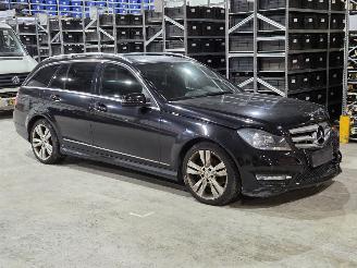 damaged passenger cars Mercedes C-klasse C220 CDI AMG LINE Aut 2012/10