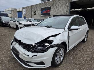 damaged passenger cars Volkswagen Golf 1.0TSI DSG Pano Virtual Leder Memory DynAudio Standkachel Navi Keyless Camera Full-Led Stuurverw. Stoelverw. Lane-Assist Acc  85KW/116PK 2019/6