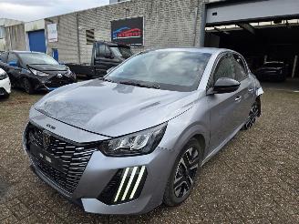 krockskadad bil auto Peugeot 208 1.2 ALLURE Automaat Virtual Keyless Drive-Mode Navi Led Camera (1/2)Leder Sfeerverl. 2024/9