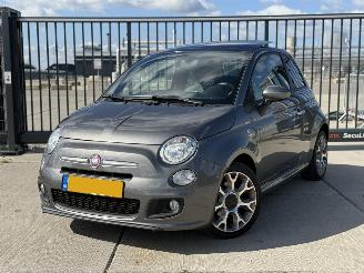 krockskadad bil auto Fiat 500 Sport 0.9 Turbo Pano Nap Duo-tone Airco 2014/9
