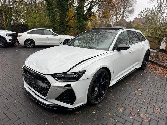 Audi Rs6 RS6 Avant 4.0 TFSI Quattro Keramisch Panorama Trekhaak Head-Up Standkachel VOL!! picture 28