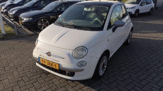 Coche accidentado Fiat 500 1.2 pano leuke auto! 2009/1