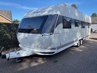 skadebil caravan Hobby Premium 720 KWFU AIRCO MOVER LUIFEL SPINTERNIEUW 2025/7