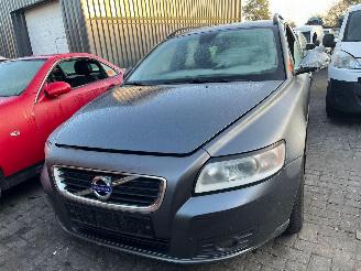 Schadeauto Volvo V-50 1.6 D 16V Combi/o  Diesel 1.560cc 81kW (110pk) FWD 2005-01/2011-12 (MW76) D4164T 2010/10