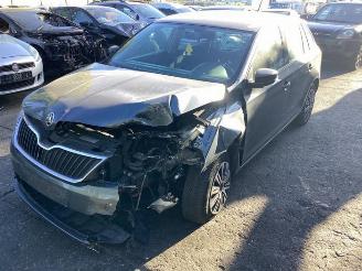 krockskadad bil auto Skoda Rapid Rapid Spaceback, Combi, 2012 / 2019 1.2 TSI 2014/12