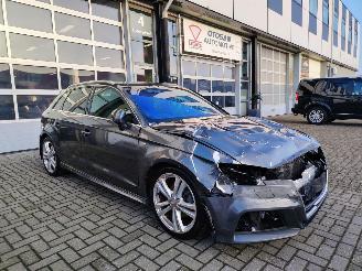 Damaged car Audi A3 SPORTBACK 30 TFSI 3x S-Line DSG LEER NAVI DRIVE-SELECT 2018/10
