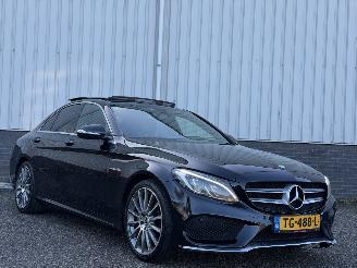 krockskadad bil auto Mercedes C-klasse C220 CDI AMG PANO/AUTOMAAT 2015/3