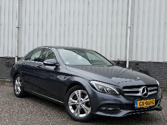 skadebil auto Mercedes C-klasse C180 AUTOMAAT/LED 2014/4