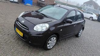 Damaged car Nissan Micra 1.2i  72kw    airco 5drs 2012/3