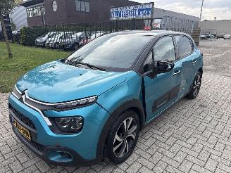 skadebil auto Citroën C3 1.2 AUTOMAAT SHINE 56266KM BOUWJAAR 2022  VASTE PRIJS 9750 EURO 2022/2