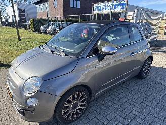 skadebil auto Fiat 500C 0.9 CABRIO AUTOMAAT LICHTE SCHADE! BOUWJAAR 2013 4850 EURO 2013/5