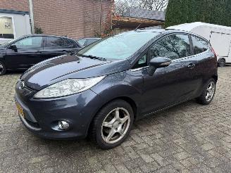 krockskadad bil auto Ford Fiesta 1.6 TDCI GHIA AIRCO STOELVERWARMING SPORTVELGEN 2009/5