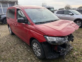 krockskadad bil auto Volkswagen Caddy maxi 2.0 TDi 102 Pk   7 persoons 2025/4