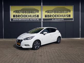 krockskadad bil auto Nissan Micra 0.9 IG-T N-Connecta 2018/6