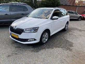 krockskadad bil auto Skoda Fabia Auto is gereserveerd 1.0 TSi Combi 70 KW 2019/1