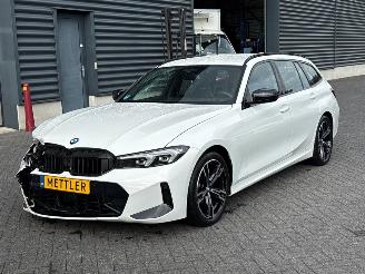 krockskadad bil auto BMW 3-serie 318d M Pakket 2.0 TwinPower Turbo 16V Mild Hybrid Combi/o  Elektrisch Diesel 1.995cc 110kW (150pk) 2024/1