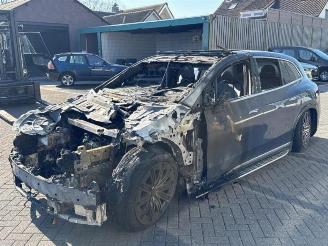 Vrakbiler auto Mercedes EQS EQS (X296), SUV, 2022 450 4-Matic 108/118 kWh 2023/6