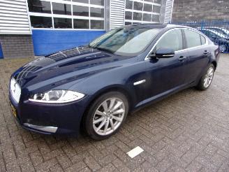 Damaged car Jaguar XF 2.2 D SCHADEVRIJ 2012/6