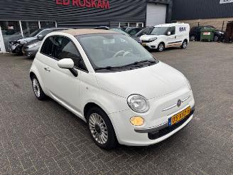 krockskadad bil auto Fiat 500C 0.9 Twinair Lounge 2012/8