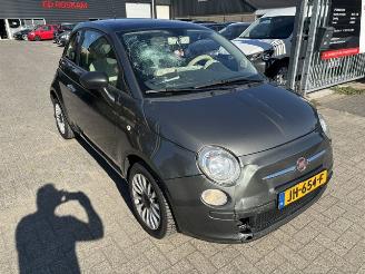 skadebil auto Fiat 500 1.2 Lounge Pano airco 2013/11