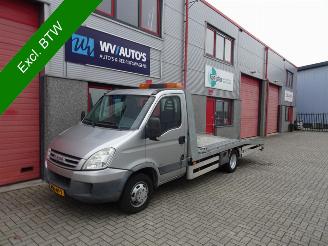 krockskadad bil auto Iveco Daily 50C15 375 3 zits autotransporter 136802 km !!!!!!!!!! 2008/2
