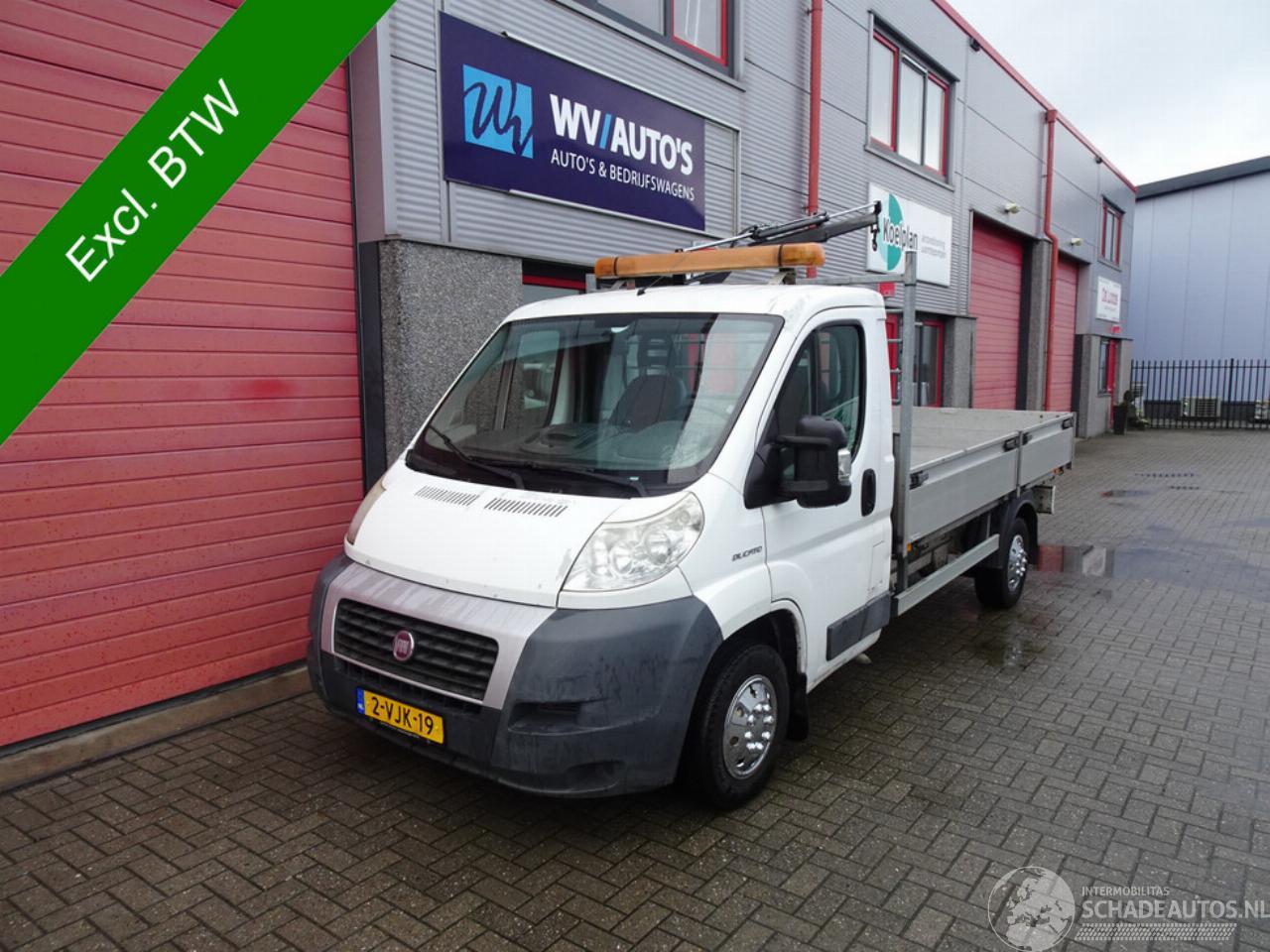 Fiat Ducato 33 2.2 MultiJet MLH1 openlaadbak met hiab laadkraan