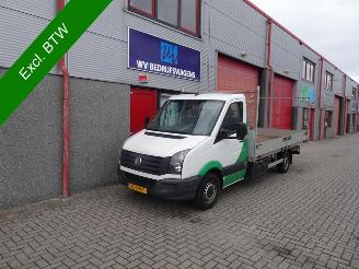 begagnad bil bedrijf Volkswagen Crafter 50 2.0 TDI L3H1 openlaadbak 3 zits airco 3500 kg trekhaak gewicht 2016/9