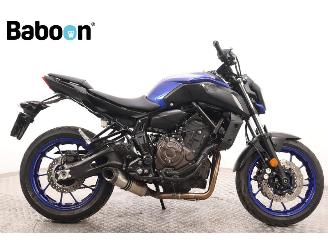 skadebil motor Yamaha MT-07 ABS 2019/3