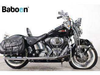 dañado motos Harley-Davidson  FLSTS Heritage Springer 2001/5