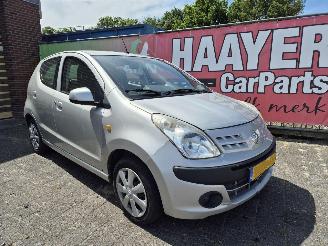 krockskadad bil auto Nissan Pixo 1.o visia AIRCO 2009/11