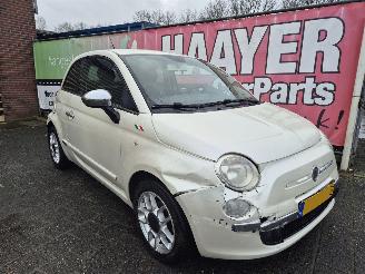 krockskadad bil auto Fiat 500 1.2 sport 2011/5