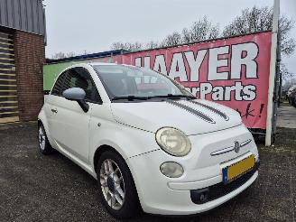 Vaurioauto  passenger cars Fiat 500 1.2 naked AIRCO 2008/4