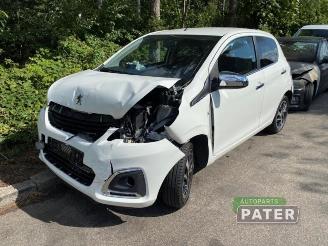 demontáž osobní automobily Peugeot 108 108, Hatchback, 2014 1.0 12V VVT-i 2019/1