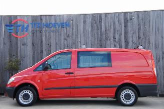  Mercedes Vito 111 CDi Lang Dubbele Cabine Klima 5-Persoons Trekhaak 85KW Euro 4 2009/4