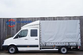Unfallwagen Volkswagen Crafter 2.0 TDi Huif Schuifzeil! Dubbele Cabine Airco Navi Cruise 120KW Euro 5 2014/1
