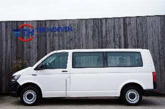uszkodzony samochody osobowe Volkswagen Transporter T6 2.0 TDi Lang 9-Persoons Airco Isofix 62KW Euro 6 2017/8
