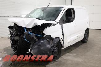 Auto da rottamare Peugeot Partner Partner (EF/EU), Van, 2018 e-Partner 50 kWh 2021/10