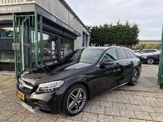 damaged passenger cars Mercedes C-klasse C180 Estate Automaat AMG-line 2018/9