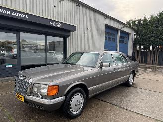 skadebil auto Mercedes S-klasse 500 SEL 1987/2