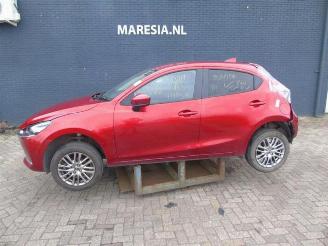 Vrakbiler auto Mazda 2 2 (DJ/DL), Hatchback, 2014 1.5 SkyActiv-G 90 M Hybrid 2021/5