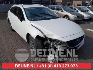 Salvage car Mazda 3 6 SportBreak (GJ/GH/GL), Combi, 2012 2.0 Skyactiv G 145 16V 2014/1