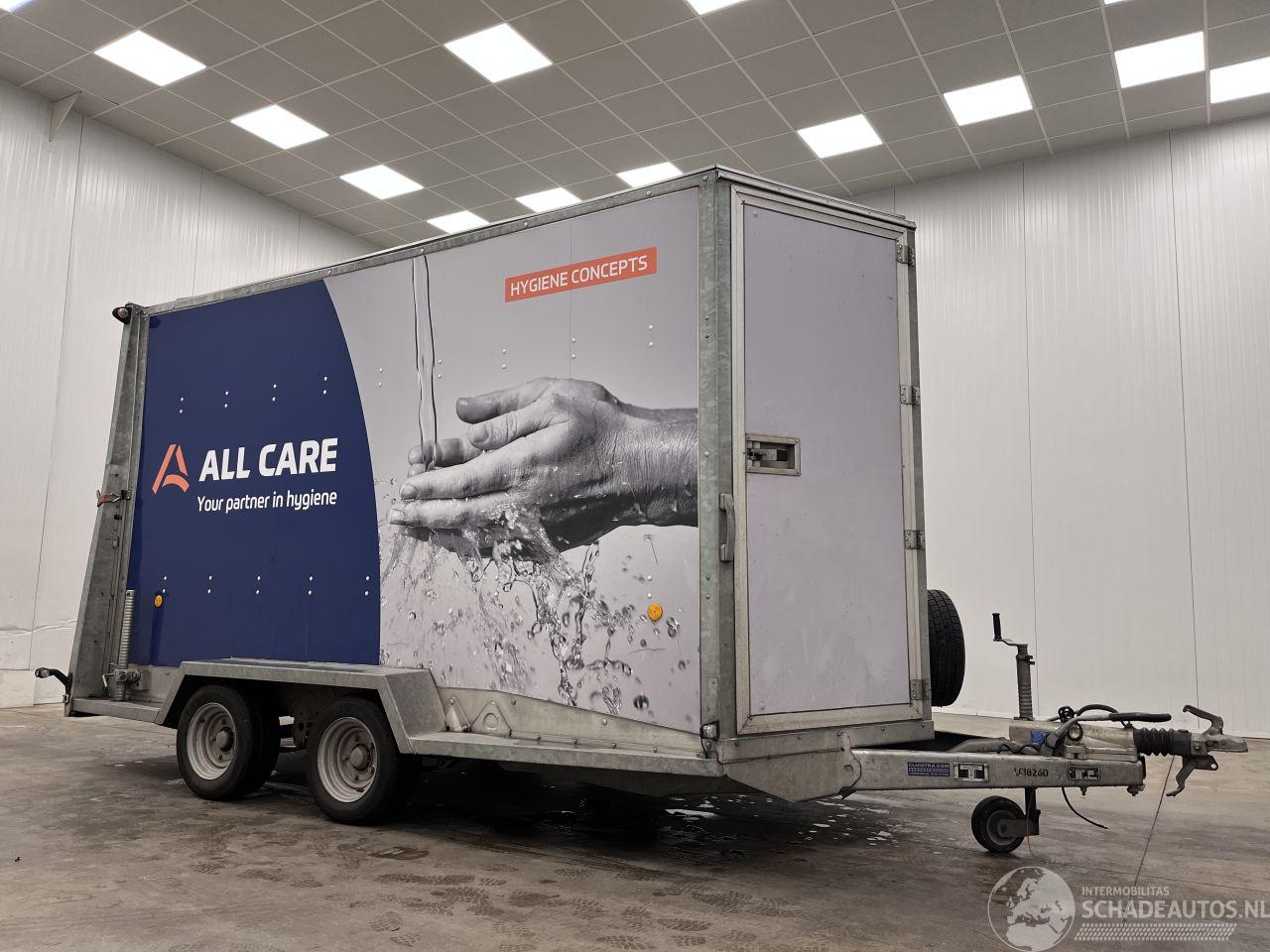 Ifor williams  BV126G Gesloten Opbouw