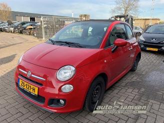 rozbiórka samochody osobowe Fiat 500 500C (312), Cabrio, 2009 1.2 69 2014/5