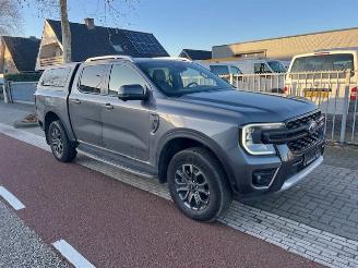 krockskadad bil bedrijf Ford Ranger 2.0D 150KW WILDTRAK  DOUBLE CAB. AUTOM. NAVI KLIMA CAMERA 2024/7