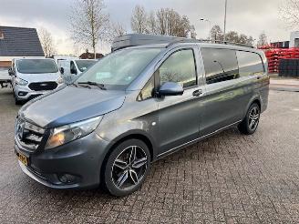 krockskadad bil bedrijf Mercedes Vito 116 CDI 120KW DC 5P EXTRA LANG AIRCO KLIMA 2015/3