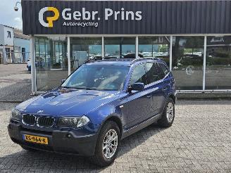 Coche accidentado BMW X3 3.0i xDrive 24V SUV  Benzine 2.979cc 170kW (231pk) 4x4 2003-09/2006-07 (PA91; PA92; PA93) M54B30; 306S3 2004/5