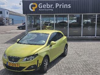 Damaged car Seat Ibiza 1.4 16V Hatchback 2Dr Benzine 1.390cc 63kW (86pk) FWD 2008/9