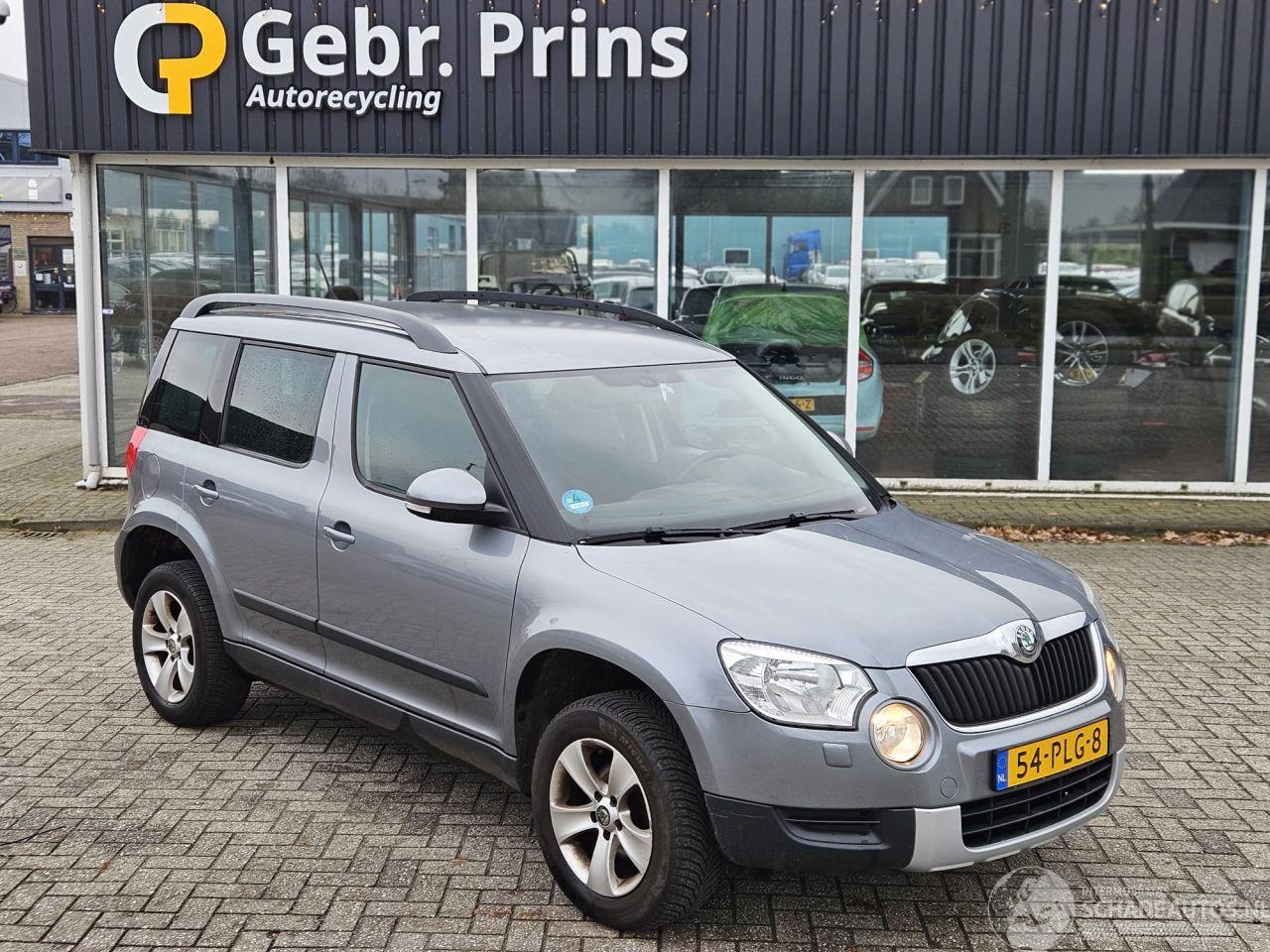Skoda Yeti 1.2 TSI 16V SUV  Benzine 1.197cc 77kW (105pk) FWD