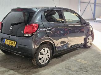 uszkodzony samochody osobowe Citroën C1 1.0 Vti 68 12V Hatchback  Benzine 998cc 51kW (69pk) FWD 2016/11