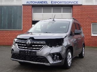 krockskadad bil auto Renault Kangoo Techno 96kw Benzine, Climate & Cruise, Navi, DAB+ 2025/7